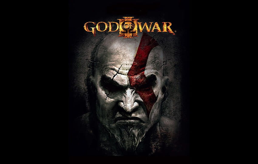 Playstation 3, półbóg, żołnierz, Kratos, God of War, generał, mężczyzna, twarz, PS3, kapitan, bohater, spartan, Bóg, wojownik, wściekłość, bóg dla , sekcja Ð¸Ð³ÑÑ Tapeta HD
